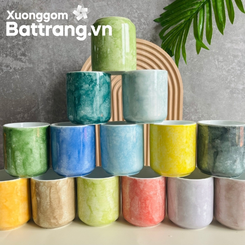 Ly cốc sứ Bát Tràng
