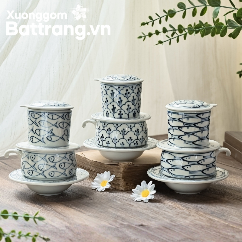 Ly cốc sứ Bát Tràng