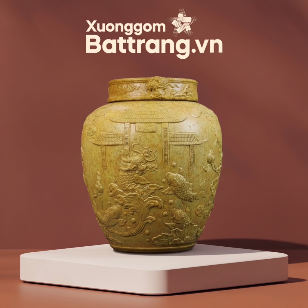 Chum Rượu Cá Chép Vượt Vũ Môn XG-CR08