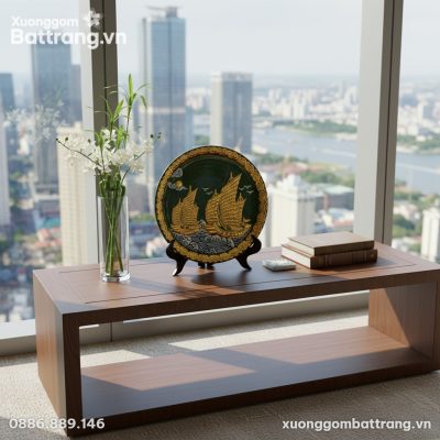 Một doanh nhân Việt Nam lịch lãm đang xem tài l...