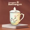 Ly Sứ Có Nắp Họa Tiết Cành Đào Hồng XG-LS08 - Ảnh đại diện